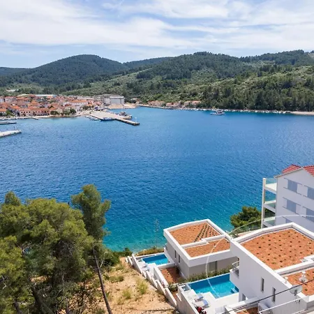 Luxury & Stylish Maslina 10 M From The Sea Villa